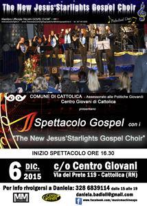 Locandina Coro Gospel 6 dicembre 2015