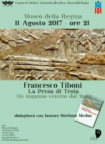 Francesco Tiboni MuseodellaRegina Cittadicattolica un inganno venuto dal mare cavallo di troia presentazione